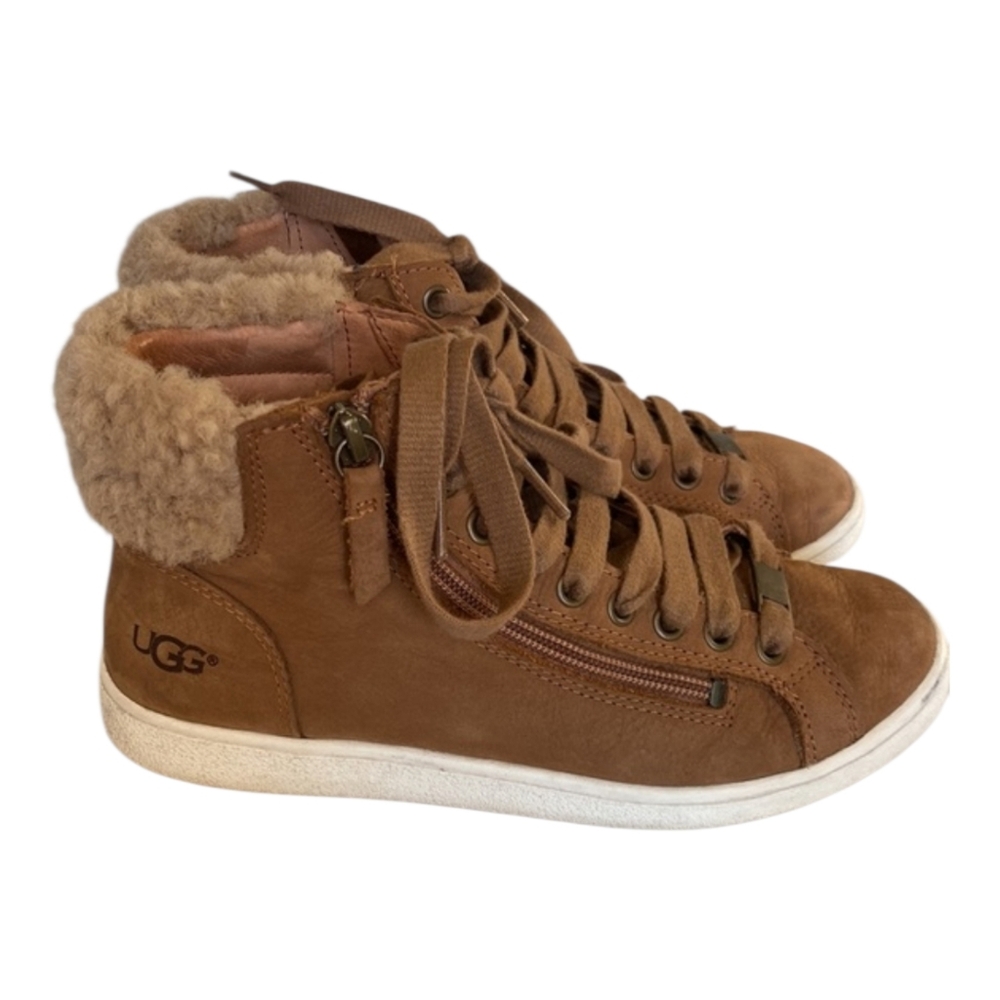 UGG OLIVE HIGH-TOP SNEAKER Size 9.5
